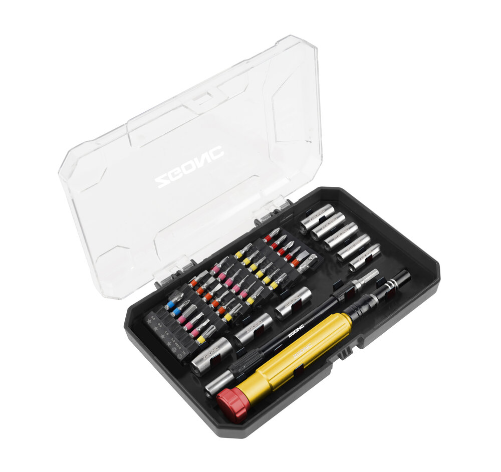 Zgonc Präzisons-Bit-Stecknuss-Set 40-tlg.