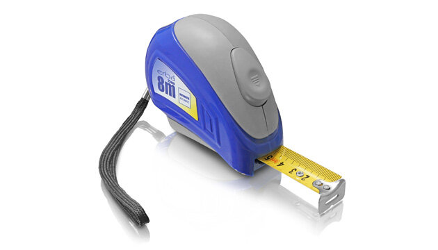 ERBA Automatik-Rollmaßband 8m/25mm