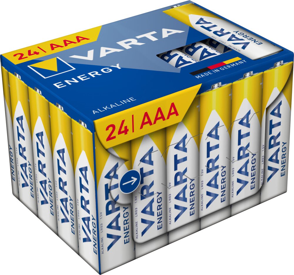 VARTA 24 Energy AAA Batterien
