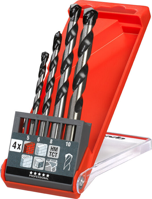 KWB Beton- und Steinbohrersatz ROCKER® 4-tlg.