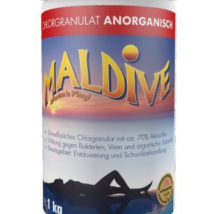 MALDIVE Chlorgranulat anorganisch, 1 kg MALDIVE Chlorgranulat anorganisch, 1 kg