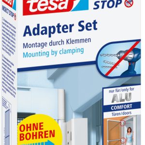 TESA Fliegengitter Adapter-Set, Weiß TESA Fliegengitter Adapter-Set, Weiß