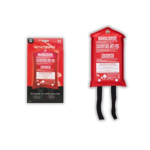 SMARTWARES Feuerlöschdecke BBD130 1 x 1 m SMARTWARES Feuerlöschdecke BBD130 1 x 1 m