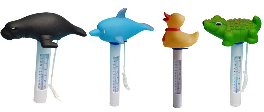 Schwimmbad-Thermometer Tiermotiv