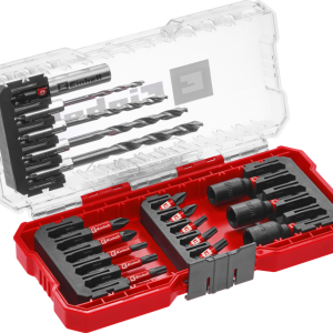 EINHELL S-CASE 18-tlg. schlagfestes Zubehör-Set mit Metallbohrern EINHELL S-CASE 18-tlg. schlagfestes Zubehör-Set mit Metallbohrern