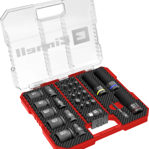 EINHELL XL-CASE KFZ-Impact-Stecknuss- und Bit-Set, 32-tlg. EINHELL XL-CASE KFZ-Impact-Stecknuss- und Bit-Set, 32-tlg.
