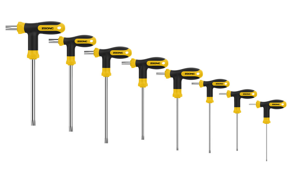 Zgonc T-Griff Torx-Satz 8-tlg.