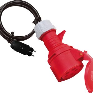 BRENNENSTUHL Adapterleitung IP44 1 m schwarz H05VV-F 3G2.5 BRENNENSTUHL Adapterleitung IP44 1 m schwarz H05VV-F 3G2.5