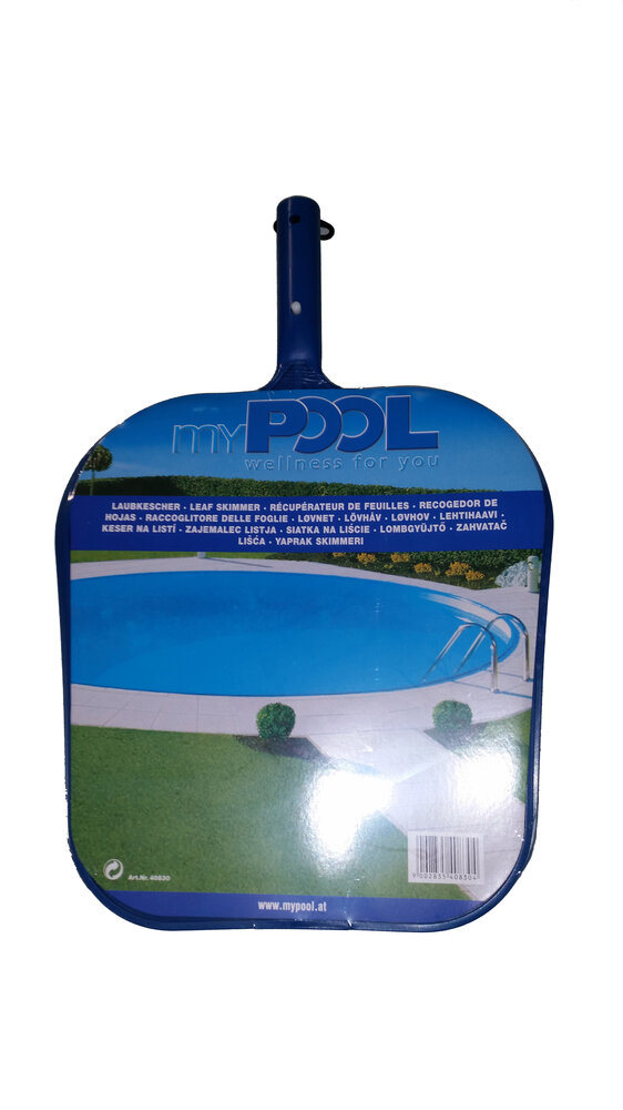 MY POOL Laubkescher mit flachem Netz