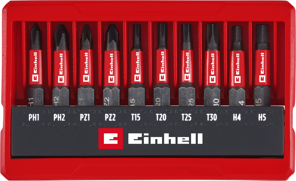 EINHELL Impact-Bit-Set im Taschenformat, 10-tlg.