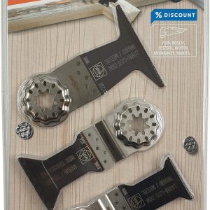 FEIN Zubehör-Set 3-tlg. E-Cut Combo Starlock Wood+Metal FEIN Zubehör-Set 3-tlg. E-Cut Combo Starlock Wood+Metal