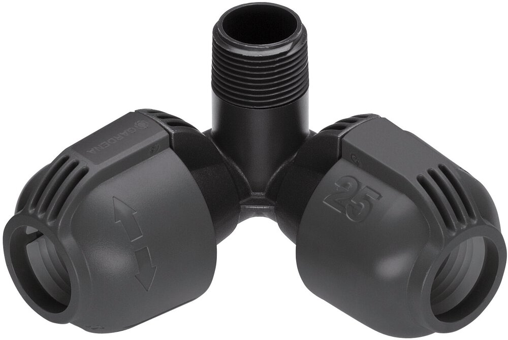 GARDENA Winkel-Stück Quick & Easy 3/4" AG