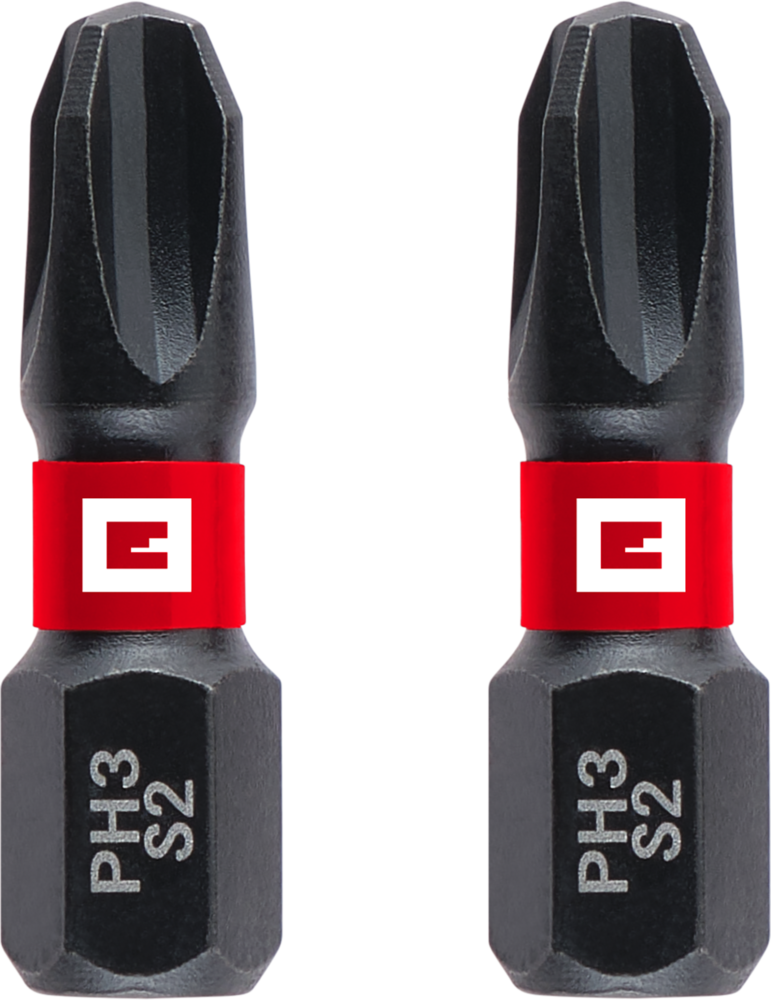 EINHELL Impact-Bits, 2-tlg., 25 mm, PH3