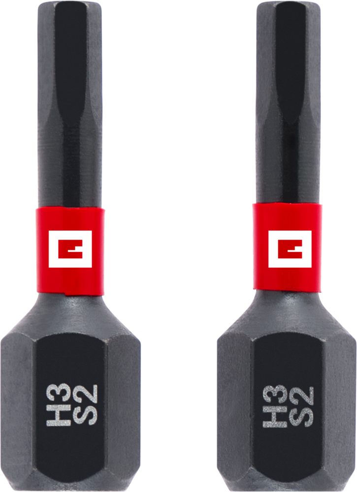EINHELL Impact-Bits, 2-tlg., 25 mm, H3