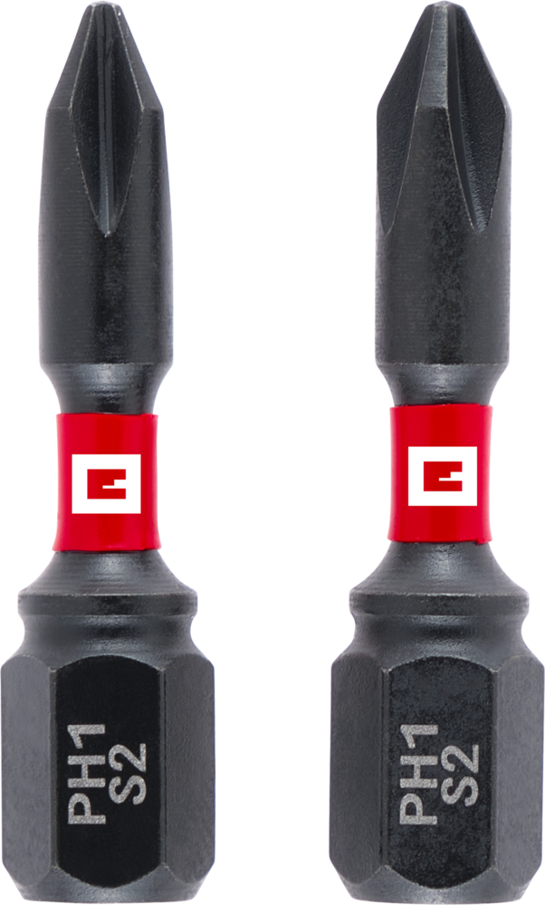 EINHELL Impact-Bits mit Doppel-Torsion, 2-tlg., 30 mm, PH1