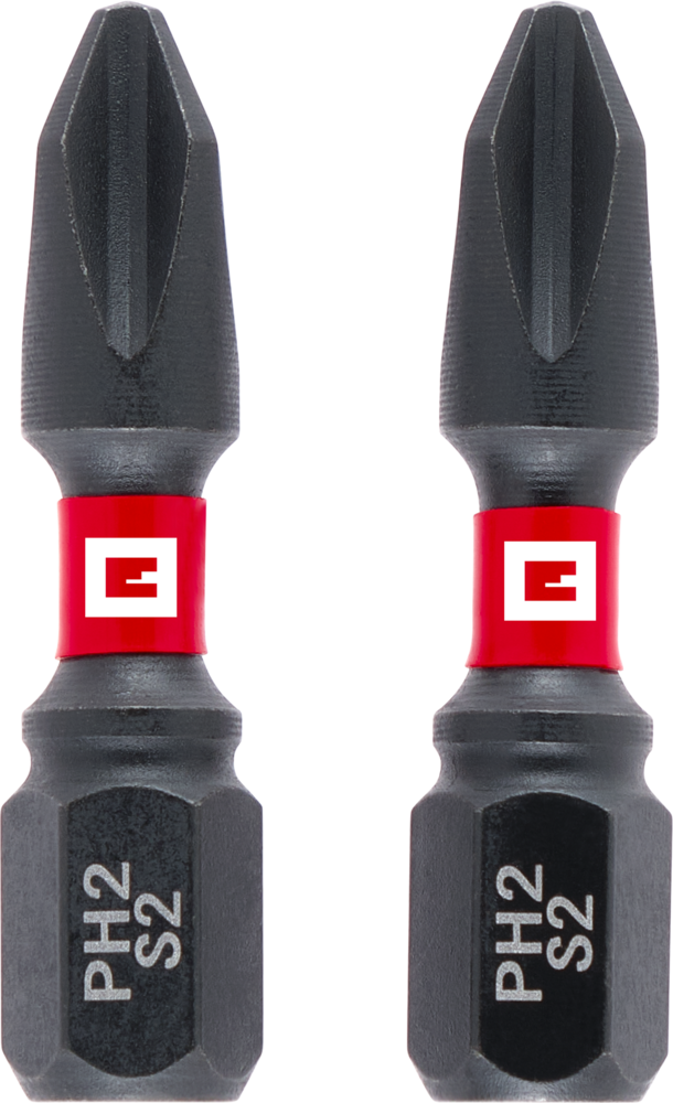 EINHELL Impact-Bits mit Doppel-Torsion, 2-tlg., 30 mm, PH2