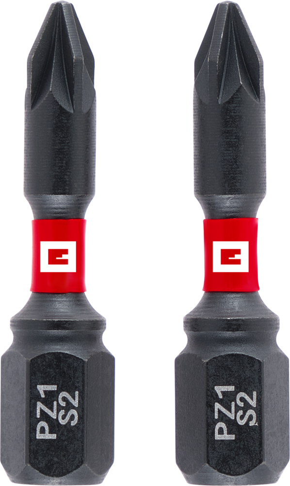 EINHELL Impact-Bits mit Doppel-Torsion, 2-tlg., 30 mm, PZ1