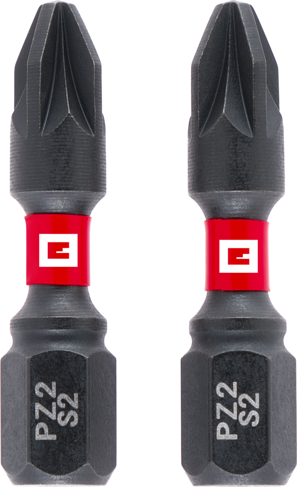 EINHELL Impact-Bits mit Doppel-Torsion, 2-tlg., 30 mm, PZ2