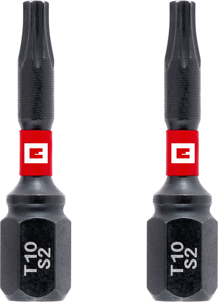 EINHELL Impact-Bits mit Doppel-Torsion, 2-tlg., 30 mm, T10