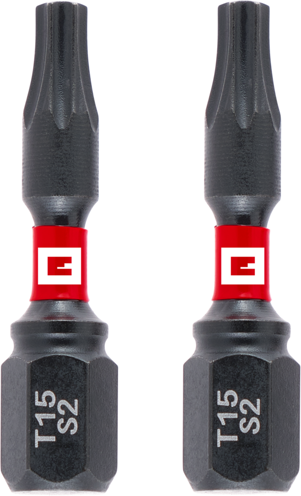EINHELL Impact-Bits mit Doppel-Torsion, 2-tlg., 30 mm, T15