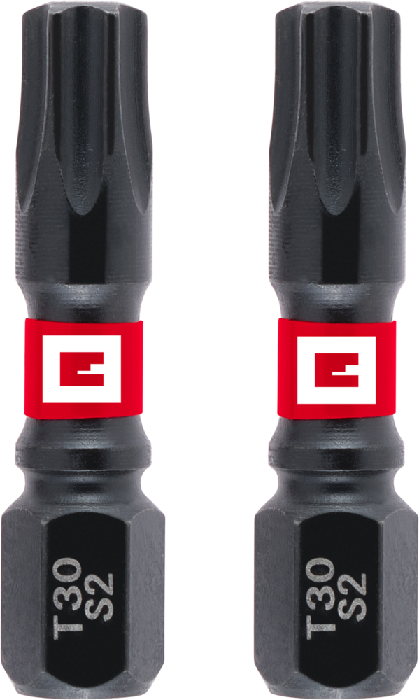 EINHELL Impact-Bits mit Doppel-Torsion, 2-tlg., 30 mm, T30