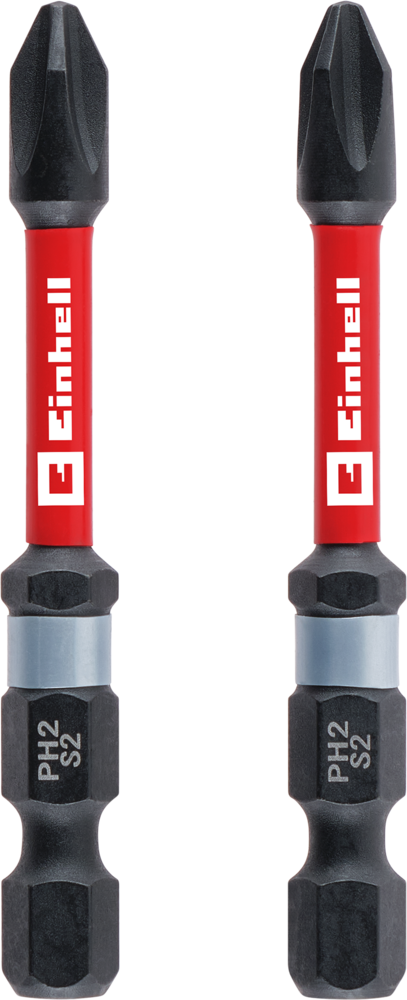EINHELL Impact-Bits mit Doppel-Torsion, 2-tlg., 60 mm, PH2