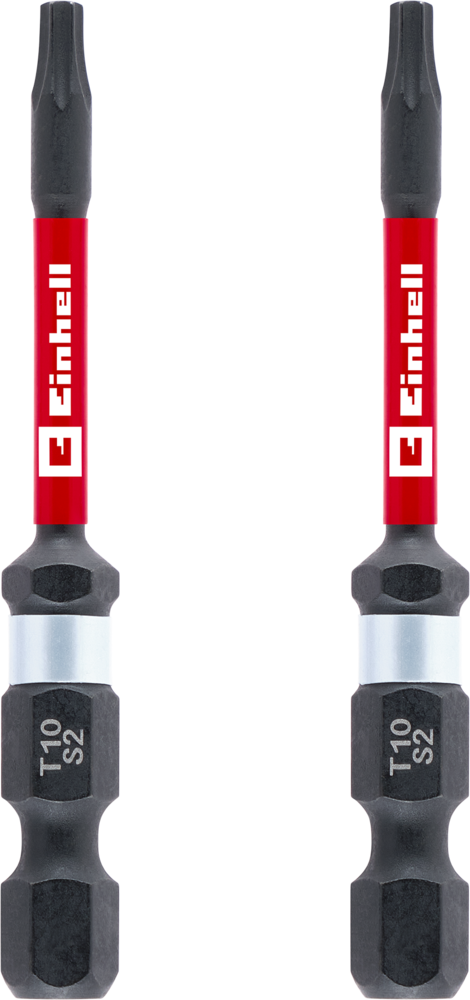 EINHELL Impact-Bits mit Doppel-Torsion, 2-tlg., 60 mm, T10