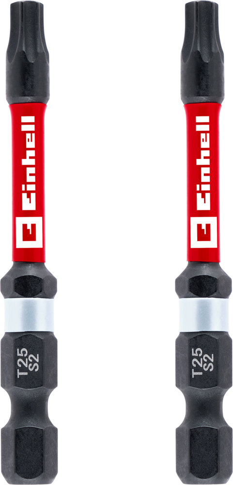 EINHELL Impact-Bits mit Doppel-Torsion, 2-tlg., 60 mm, T25