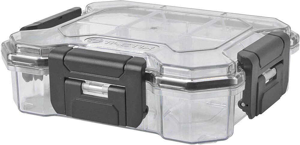TACTIX Aufbewahrungsbox wasserdicht 18 x 16,5 x 5,2 cm