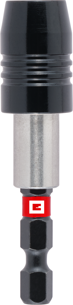 EINHELL Impact-Schnellwechselbithalter mit 1/4" E 6.3 Schaft, 65 mm