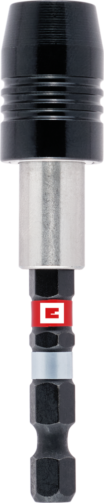 EINHELL Impact-Schnellwechselbithalter mit Doppel-Torsion, 1/4" E 6.3 Schaft, 75 mm