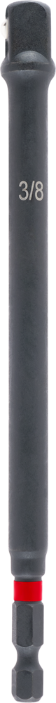 EINHELL Impact-Steckschlüssel-Adapter mit 1/4" E 6.3 Schaft, 150 mm, 3/8“