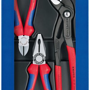 KNIPEX Zangen-Set 3-tlg. 160 – 250 mm KNIPEX Zangen-Set 3-tlg. 160 – 250 mm