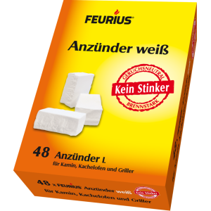 FEURIUS Anzündwürfel "Kein Stinker" 48 Stk. FEURIUS Anzündwürfel "Kein Stinker" 48 Stk.
