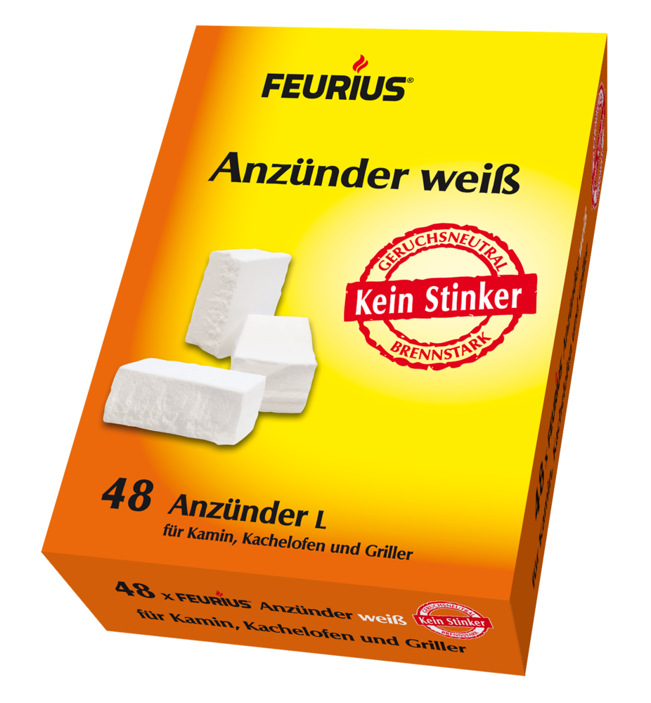 FEURIUS Anzündwürfel "Kein Stinker" 48 Stk.