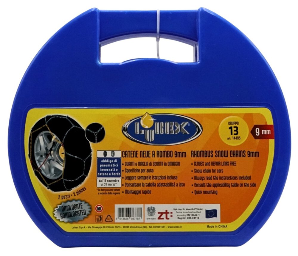 LUBEX Schneekette 9mm GR. 13