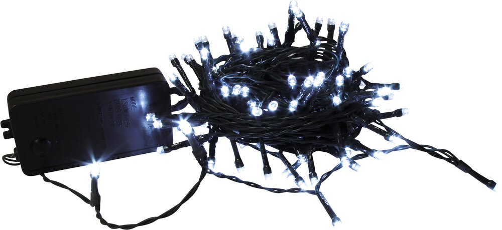 LIGHT CREATIONS Lichterkette 100 LED weiß 10 m