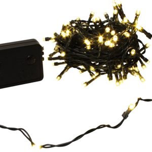 LIGHT CREATIONS Lichterkette 100 LED warmweiß 10 m