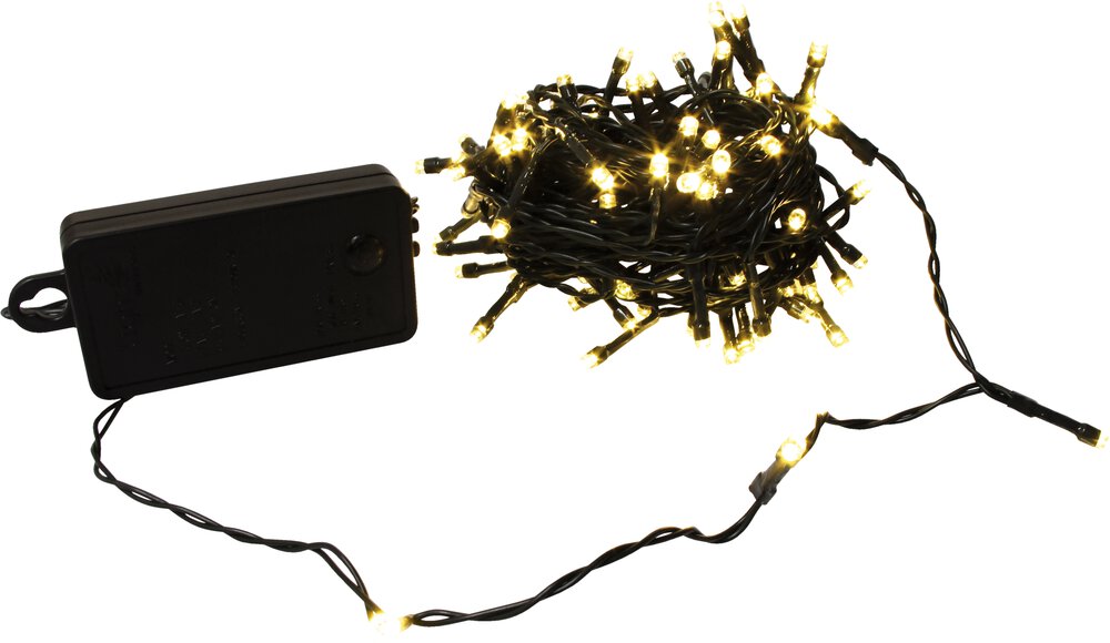 LIGHT CREATIONS Lichterkette 100 LED warmweiß 10 m