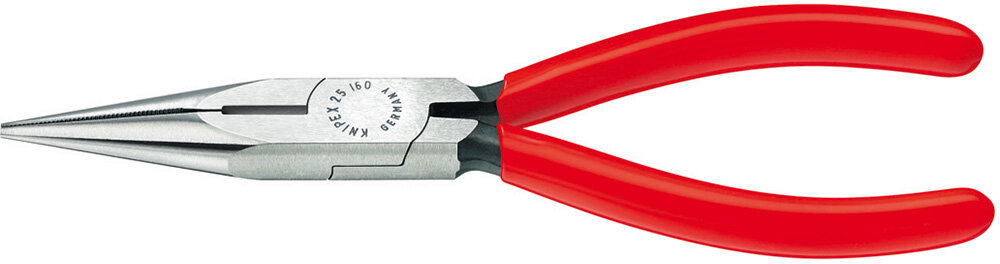 KNIPEX Flachrundzange mit Schneide 160 mm