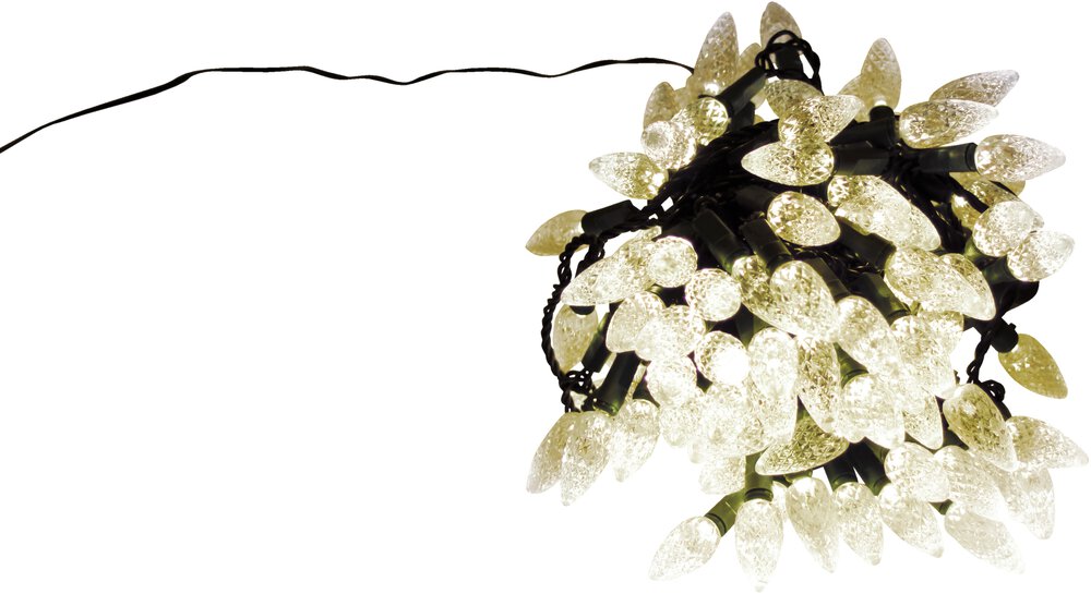 LIGHT CREATIONS Lichterkette 120 LED warmweiß 12 m