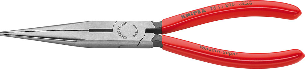 KNIPEX Flachrundzange mit Schneide 200 mm
