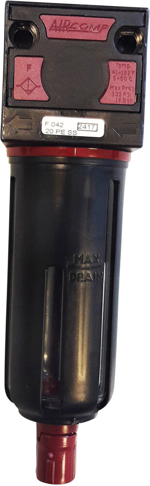 AGRE Druckluft-Filter 1/4"