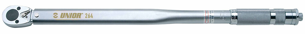 UNIOR Profi-Drehmomentschlüssel 2 - 24 Nm 1/4"-Antrieb