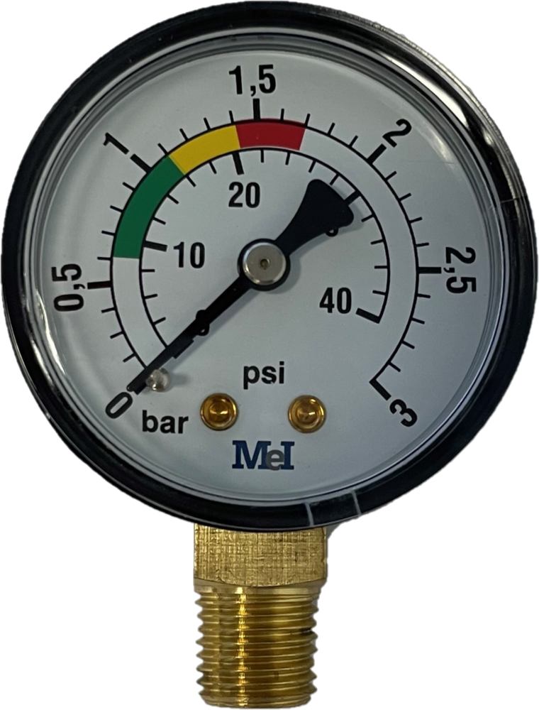 KWAD Manometer 1/4"