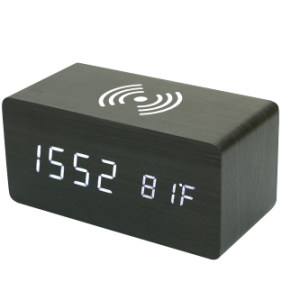 NIO-TEC WECKER MIT WIRELESS CHARGER WC021 NIO-TEC WECKER MIT WIRELESS CHARGER WC021