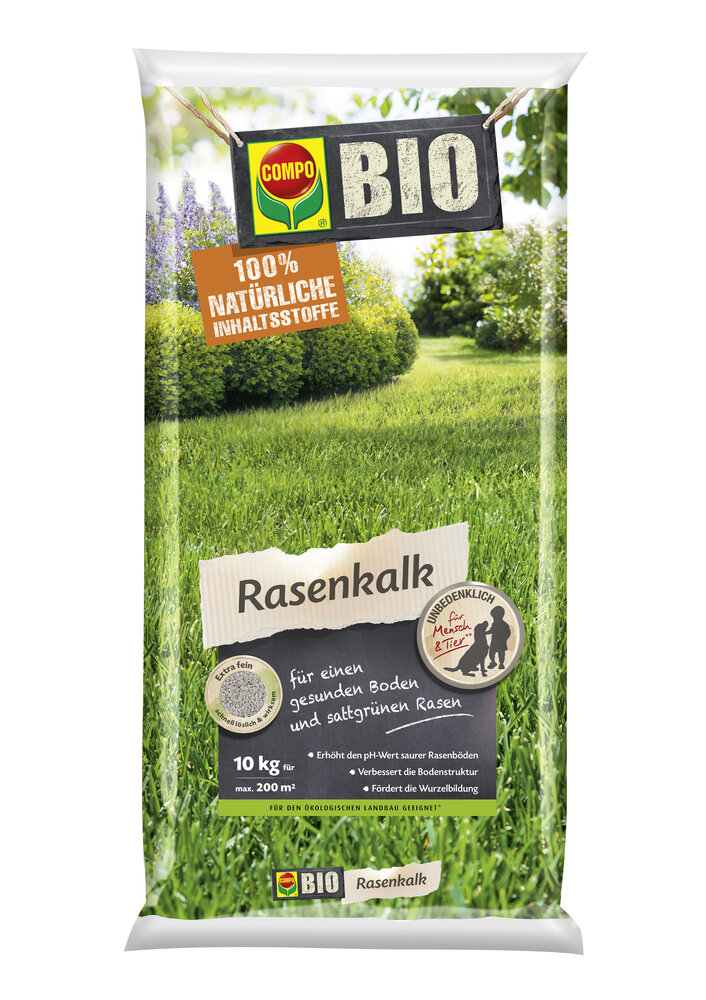 COMPO BIO Rasenkalk 10kg