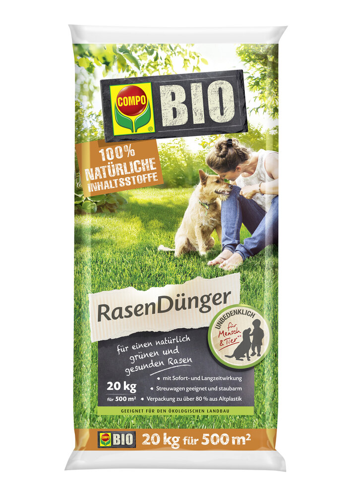 COMPO BIO Rasendünger 20kg