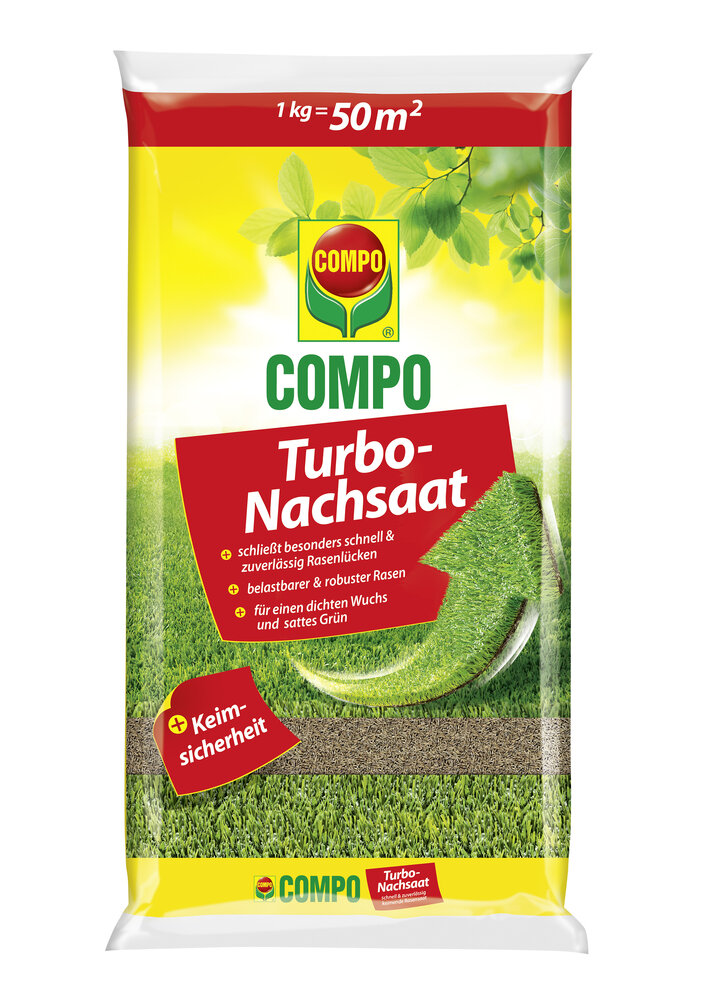 COMPO Nachsaat-Rasen Turbo 1 Kg