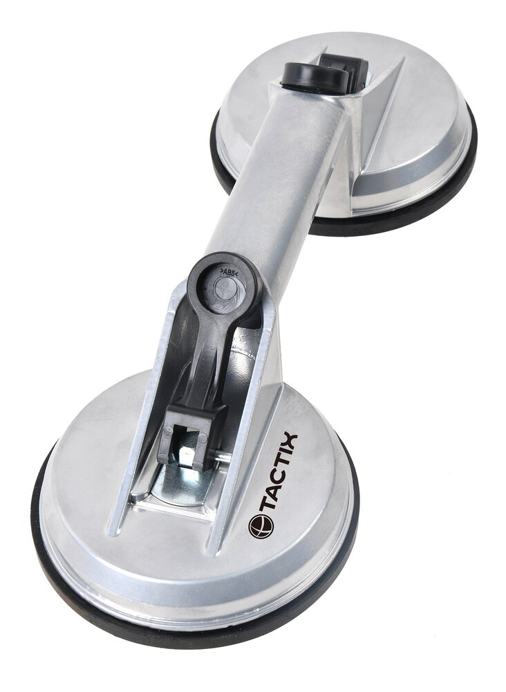 TACTIX Alu-Doppelsaugheber 120 mm